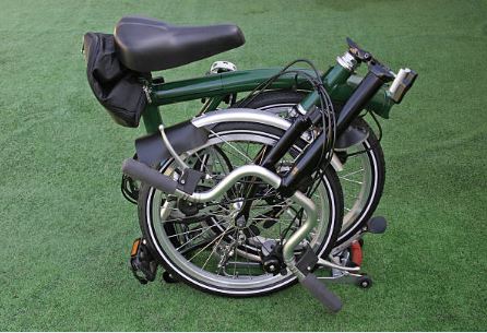 Folding A Brompton Bicycle: 5 Easy Steps